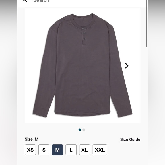 Lululemon Henley shirt - Picture 1 of 5